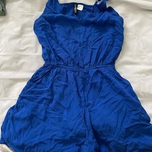 H&M blue romper